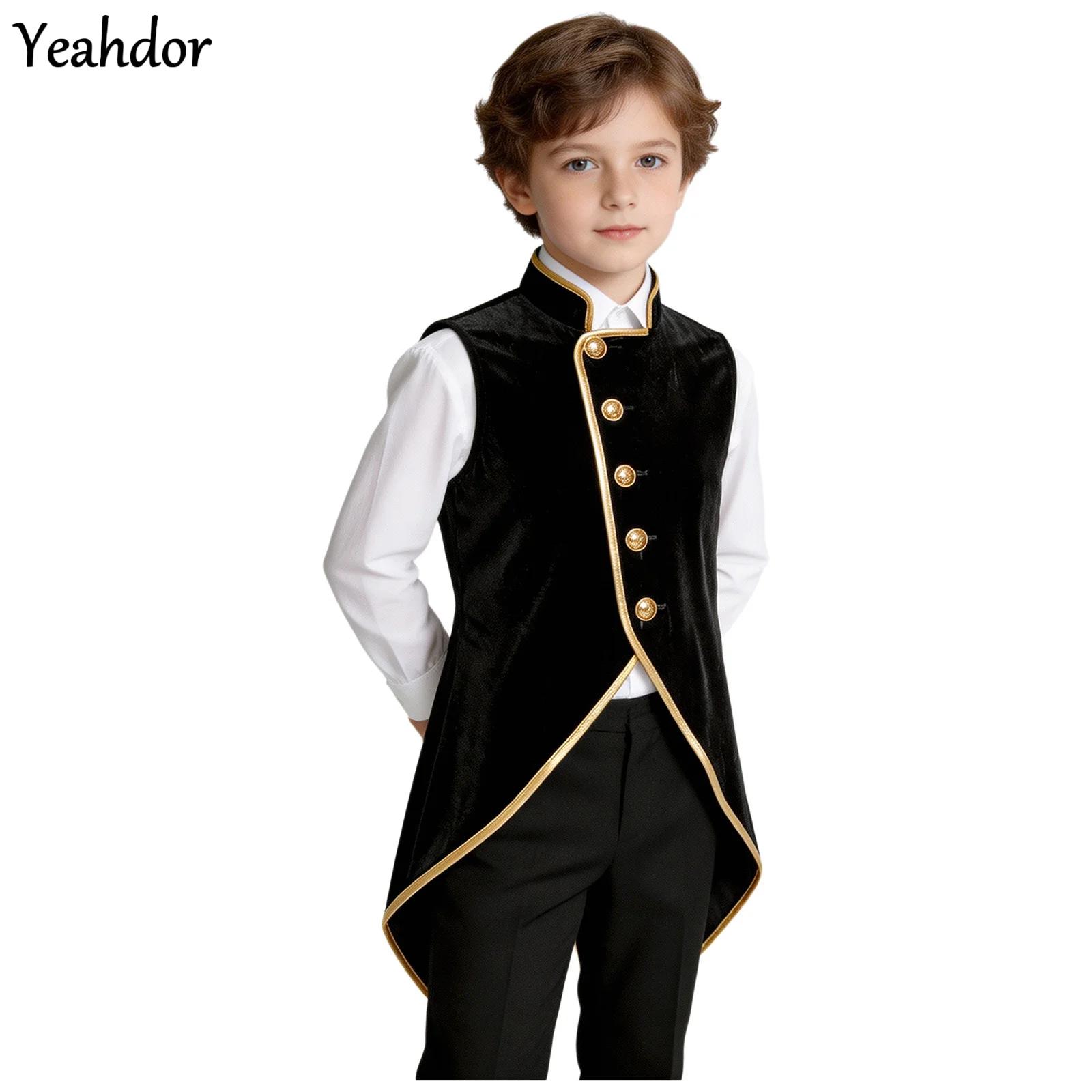 Costumes - Boys Retro Medieval Renaissance Steampunk Gothic