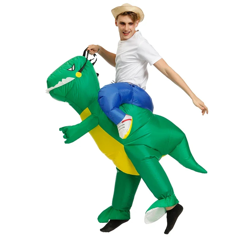 Inflatable Dinosaur Costume Adult - 2026 Adult Children Dinosaur Inflatable Garment
