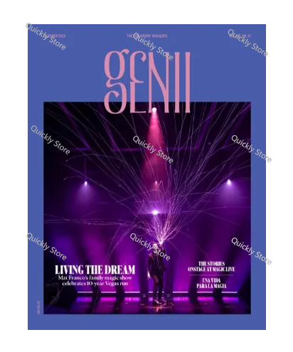 Magic Tricks - Genii October 2025 Magic tricks (Instant
