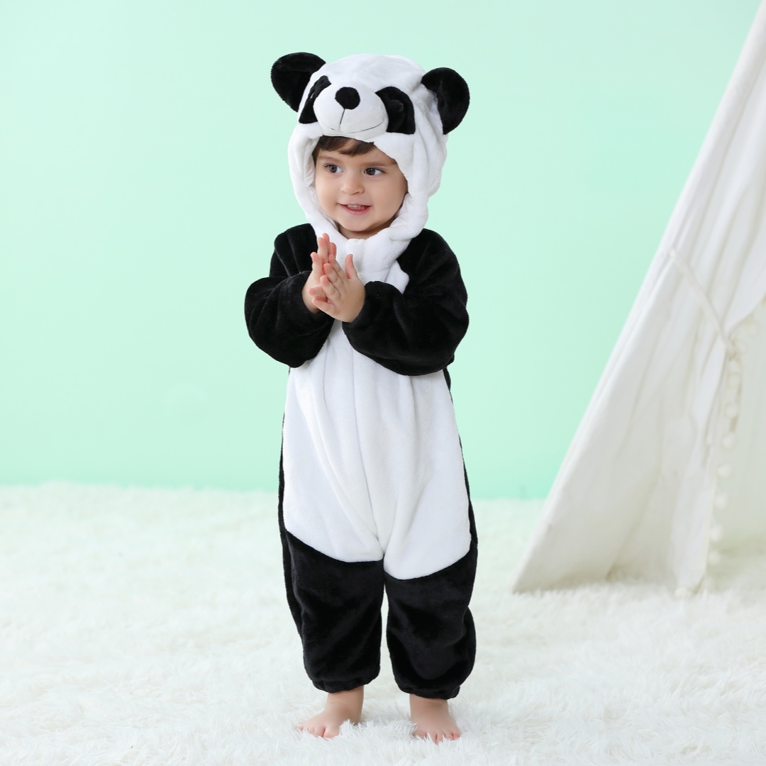 Spiderman Jumpsuit Kids - Baby Unisex Romper Newborn Panda Animal
