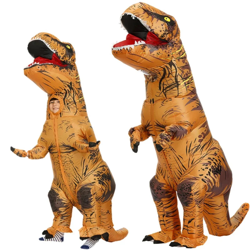 Adult Kids Anime Dinosaur Cost - Inflatable Dinosaur Costume Adult 评论和价格