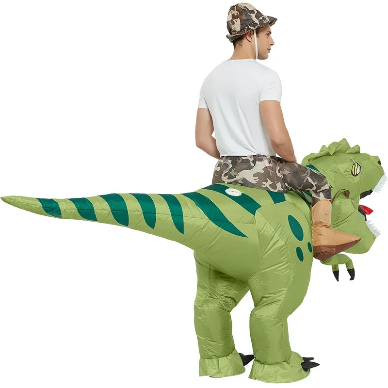Adult Inflatable Halloween Din - Inflatable Dinosaur Costume Adult 评论和价格