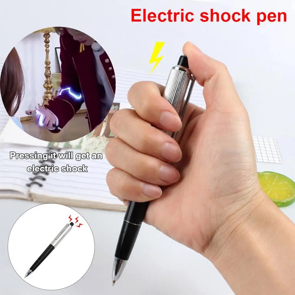 1pcs Creative Electric Shock P - Shock Pen Prank Toy 评论和价格