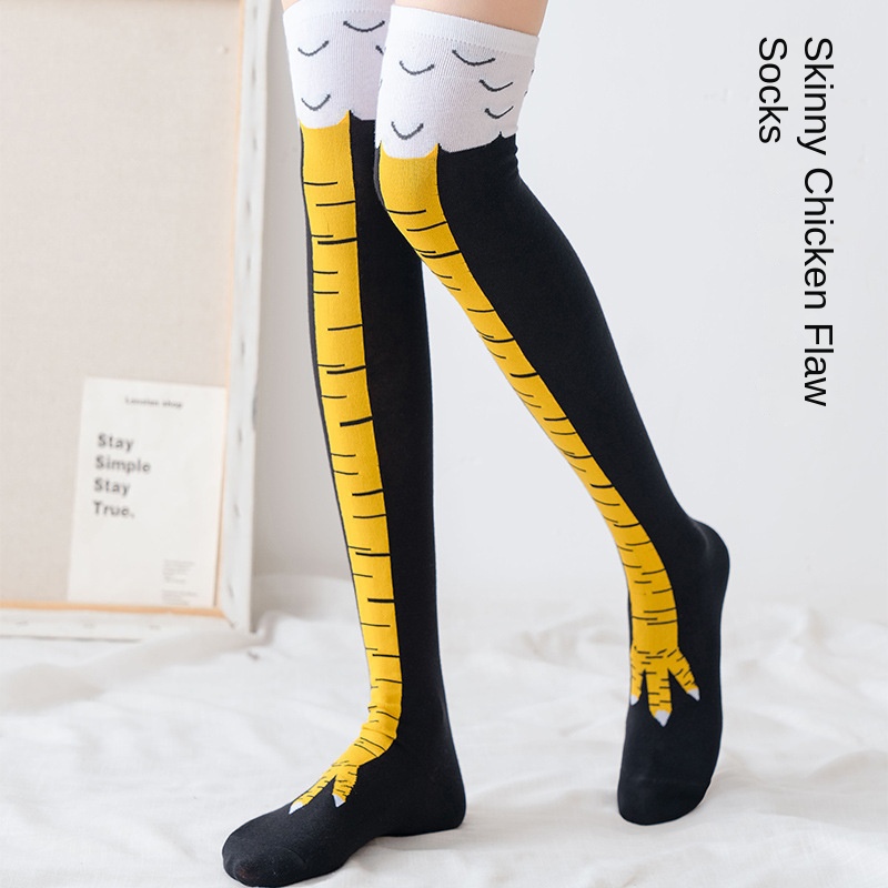 1-20Pairs Funny 3D Chicken Cla - Funny Chicken Leg Socks 评论和价格