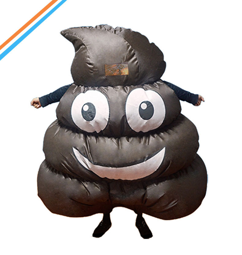 Adult Funny Inflatable Poo Cos - Costumes 评论和价格