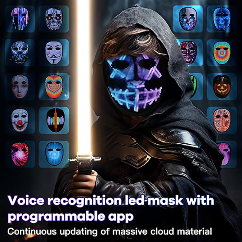 Led Mask with Voice Recognitio - Led Purge Mask Halloween 评论和价格