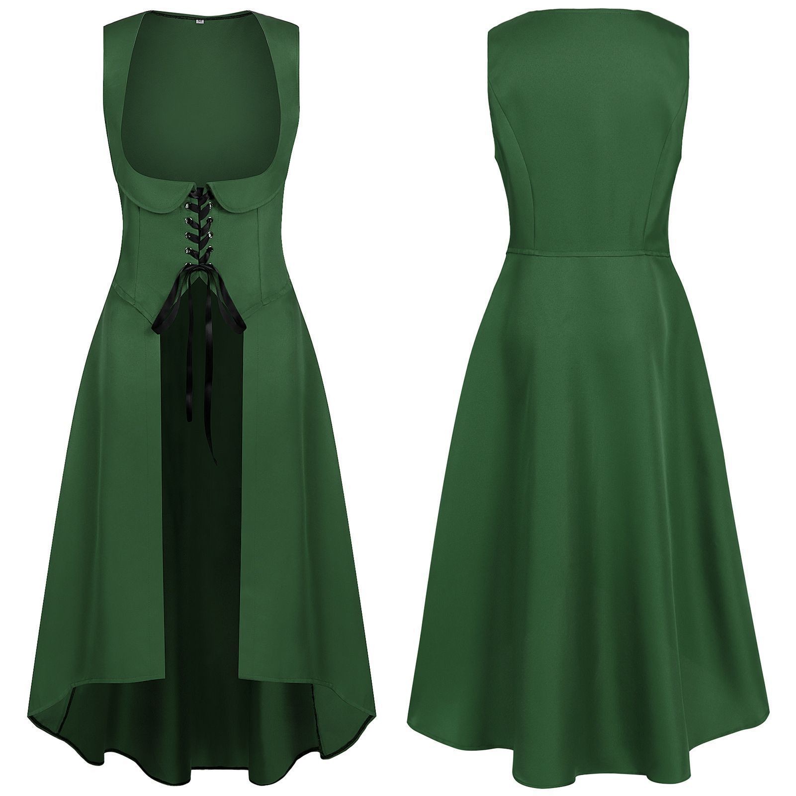 Long Dress Cosplay Costume Dre - Medieval Renaissance Dress Women 评论和价格