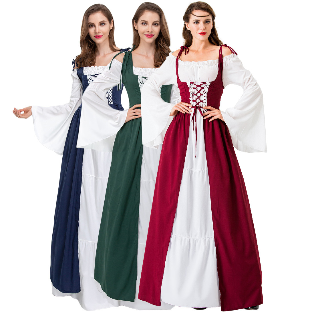 Lady Medieval Princess Dress R - Medieval Renaissance Dress Women 评论和价格