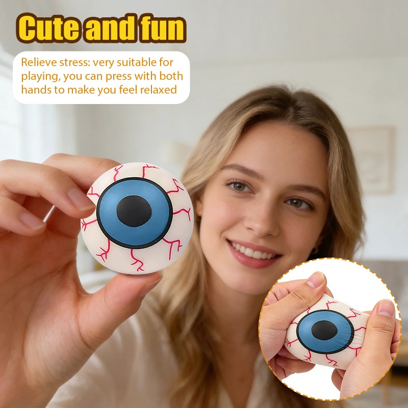 Hot Sale Scary Eyeball Stress  - Prank Toys 评论和价格