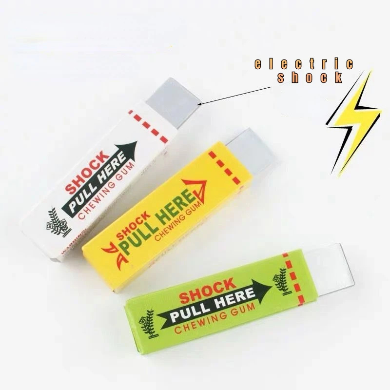 Electric Shock Joke Chewing Gu - Shock Pen Prank Toy 评论和价格