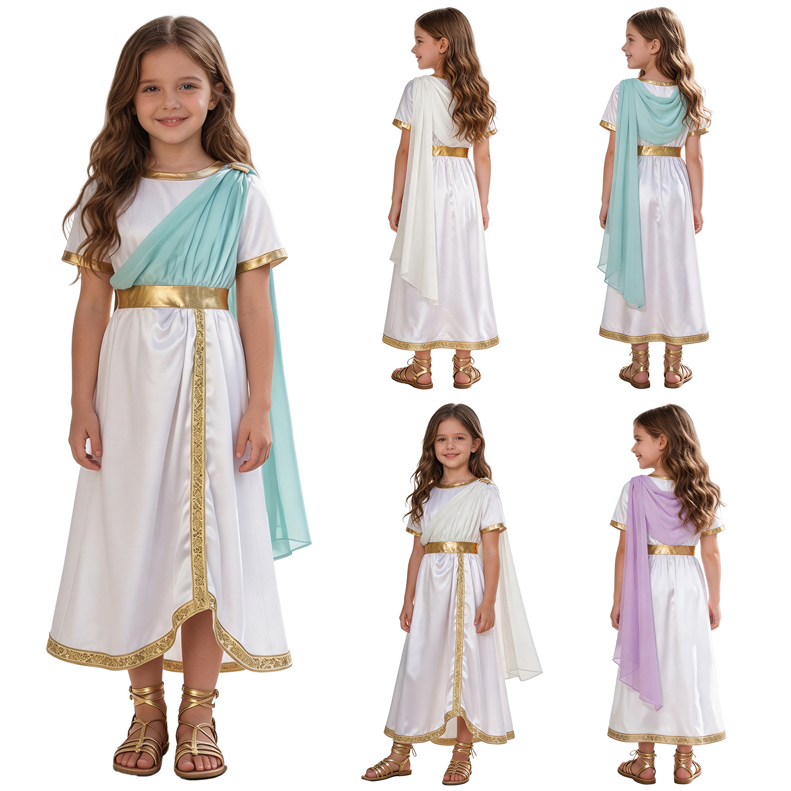 Girls Ancient Greek Princess D - Costumes 评论和价格