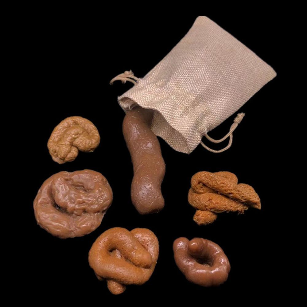 6Pcs Turd Mischief Tricky  Foo - Fake Poop Gag Gift 评论和价格