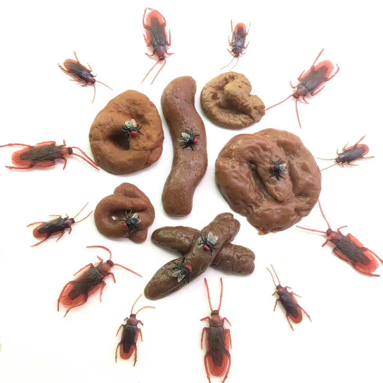6/24PCS Soft Fake Poop Feces P - Fake Poop Gag Gift 评论和价格