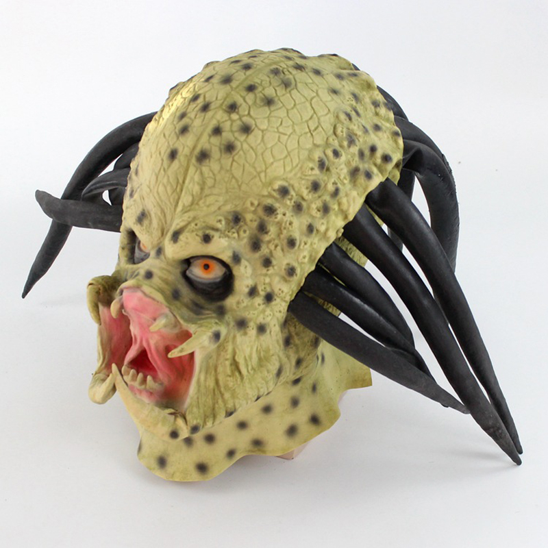 Latex Predator Head Mask Reali - Latex Alien Mask Realistic 评论和价格
