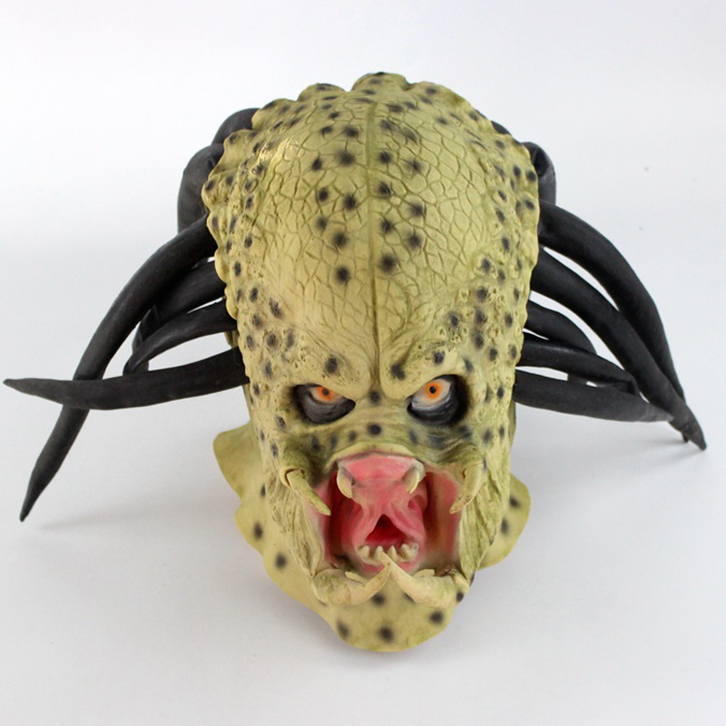 Latex Predator Head Mask Reali - Latex Alien Mask Realistic 评论和价格