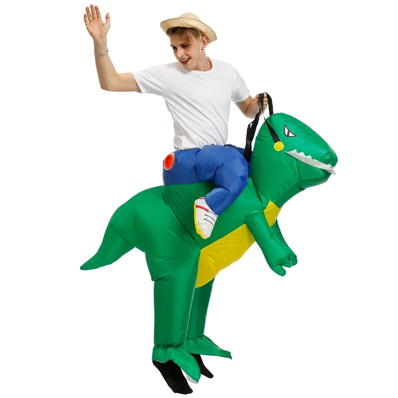 2026 Adult Children Dinosaur I - Inflatable Dinosaur Costume Adult 评论和价格