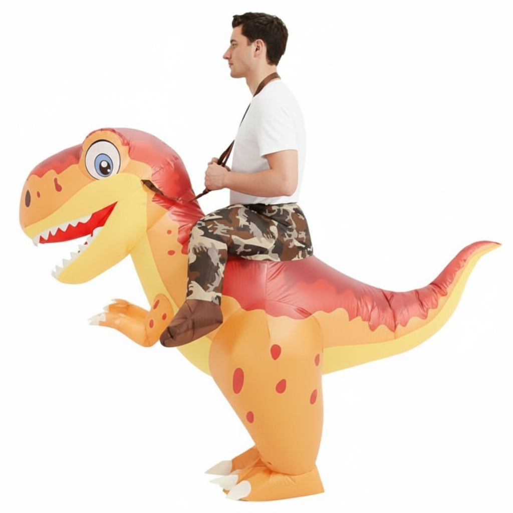 Adult Inflatable Dinosaur Ridi - Inflatable Dinosaur Costume Adult 评论和价格
