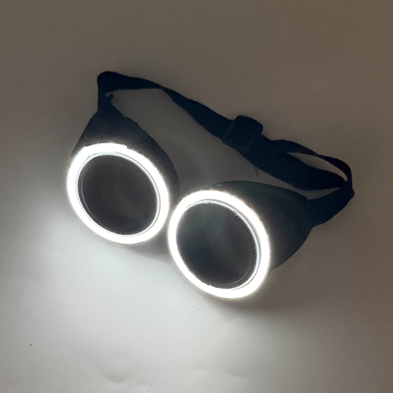 New arrive Round Shape LED Lum - Glow In The Dark Party Glasses 评论和价格