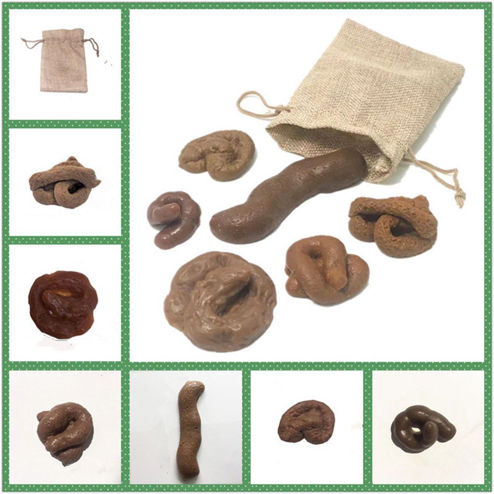 6Pcs Turd Tricky  Fool's Holid - Fake Poop Gag Gift 评论和价格