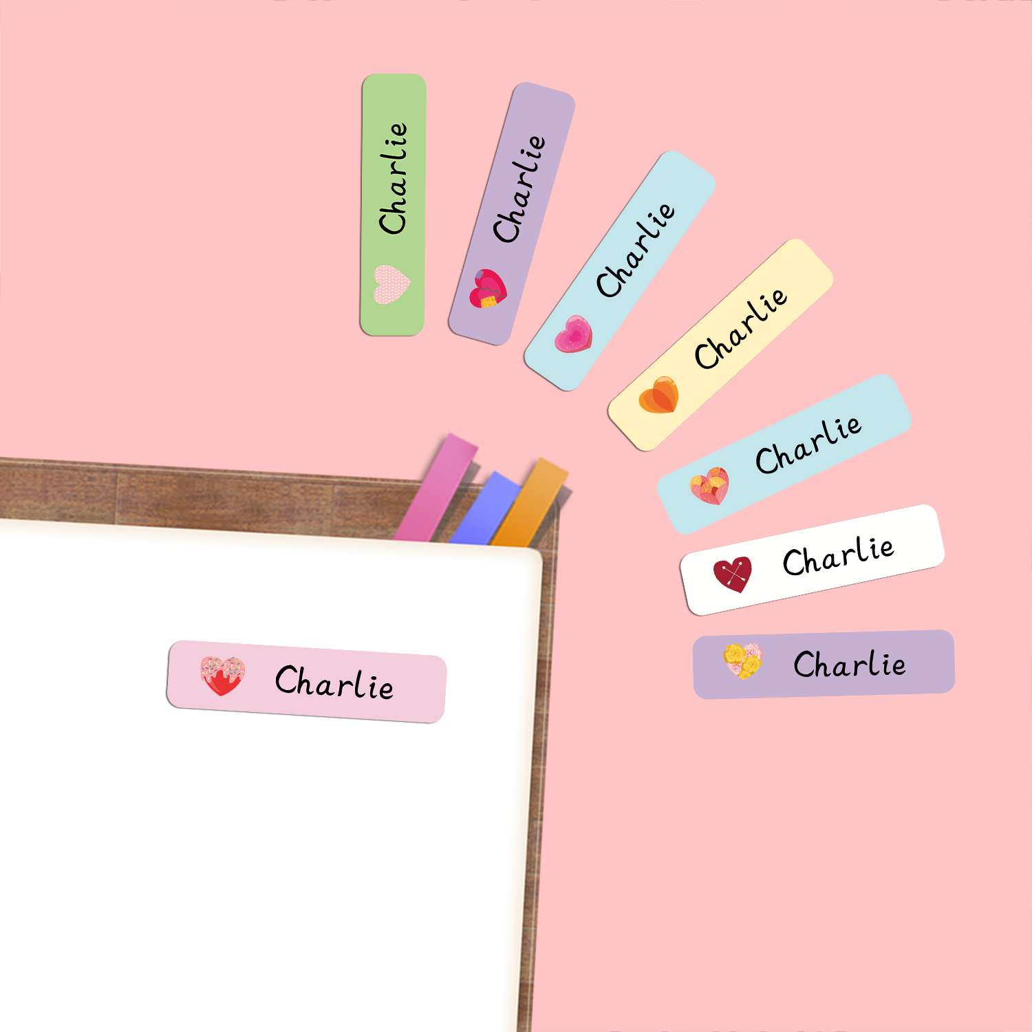 Personalized Heart Shape Name  - Party Supplies 评论和价格