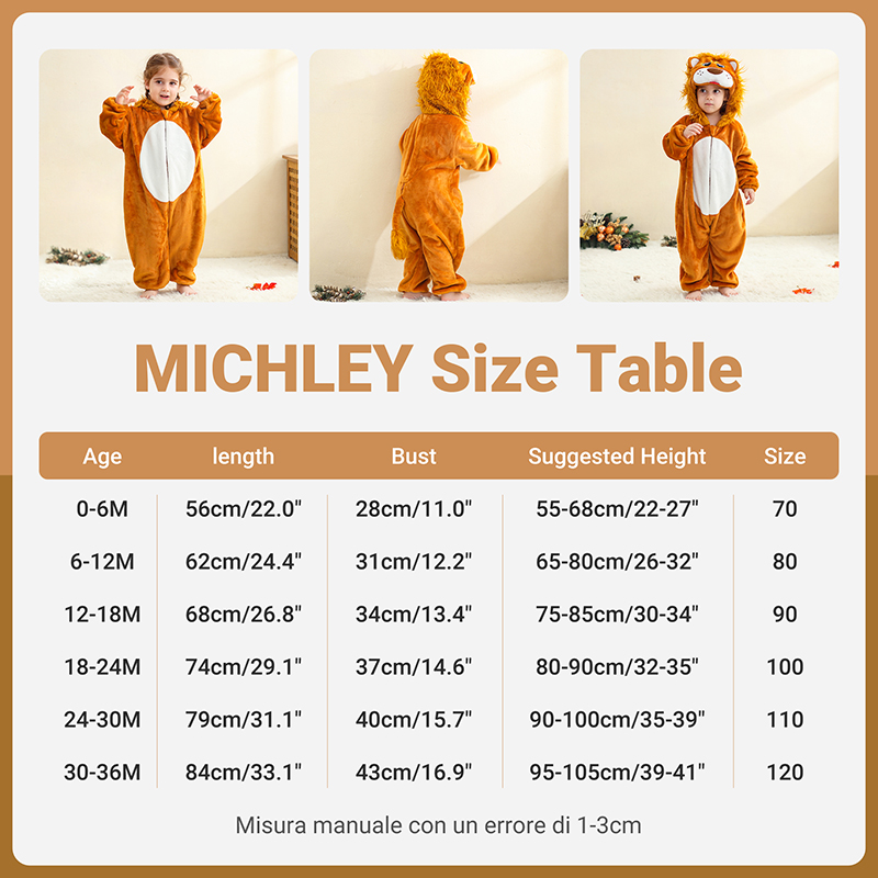 MICHLEY Monkey Lion Capybara B - Spiderman Jumpsuit Kids 评论和价格