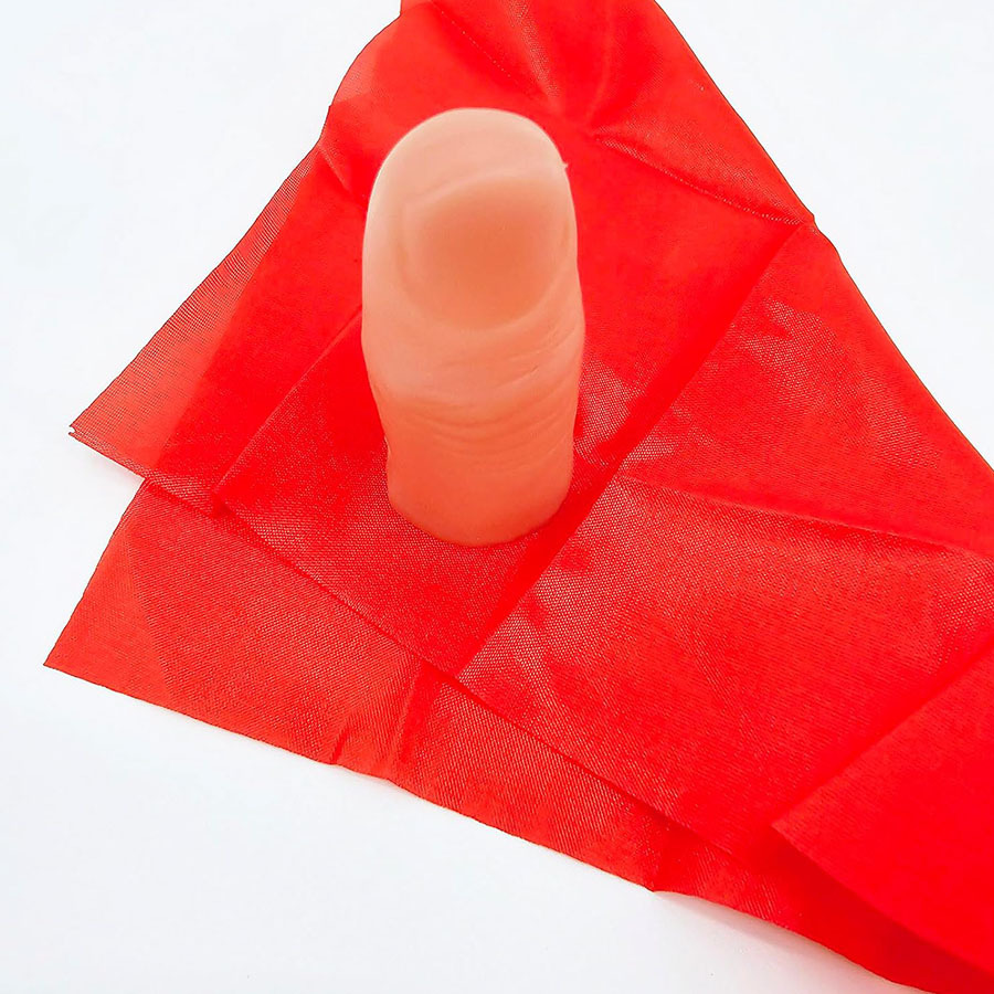 3set Scarf-Vanish Magic Thumb  - Thumb Tip Magic Trick Set 评论和价格