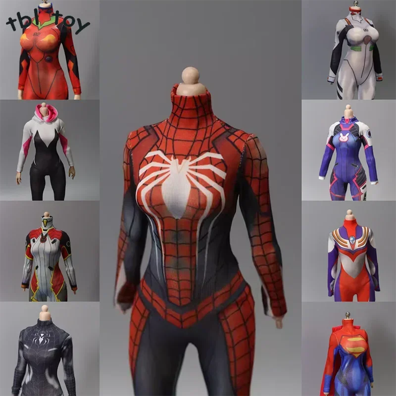 1/6 Scale Jumpsuits Anime Girl - Spiderman Jumpsuit Kids 评论和价格