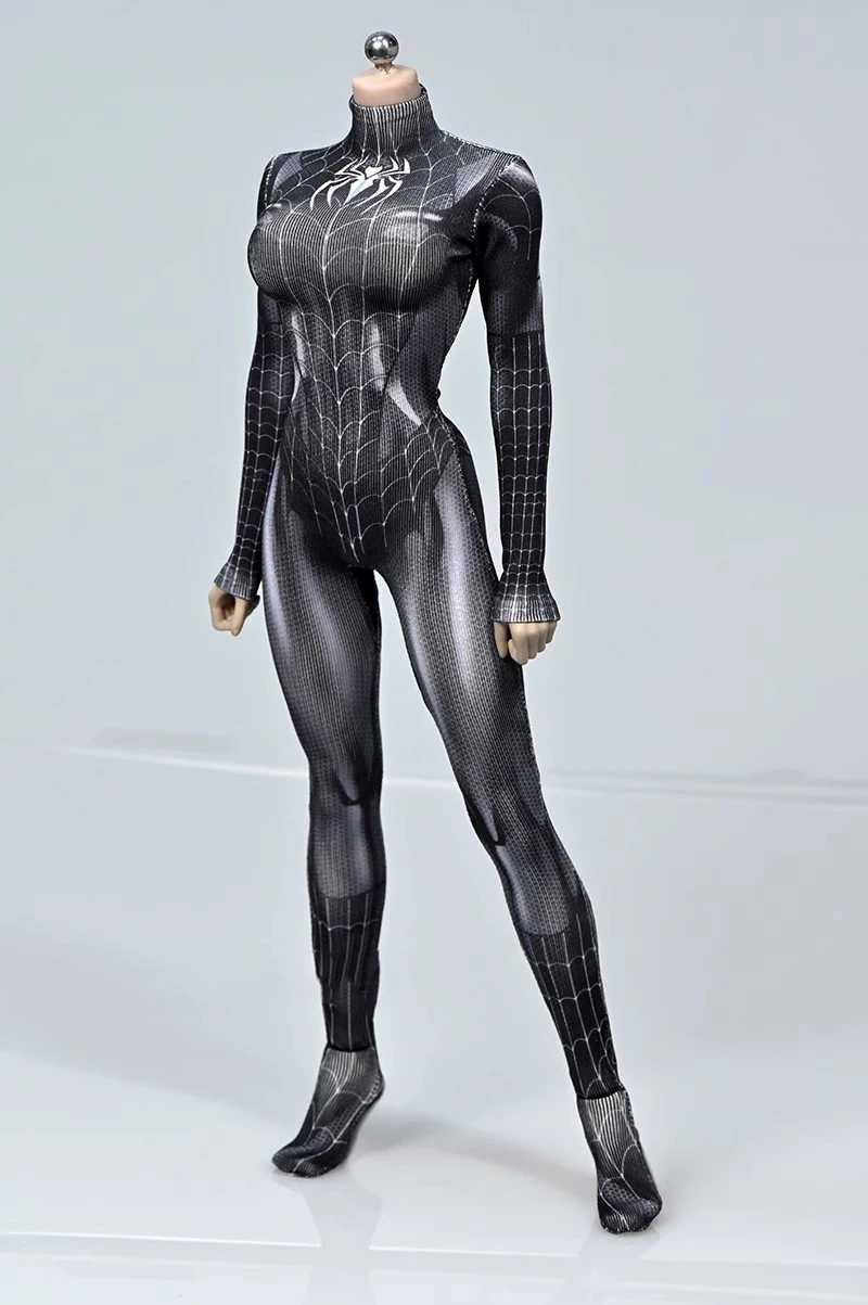 1/6 Scale Jumpsuits Anime Girl - Spiderman Jumpsuit Kids 评论和价格