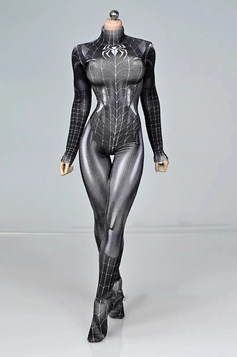 1/6 Scale Jumpsuits Anime Girl - Spiderman Jumpsuit Kids 评论和价格