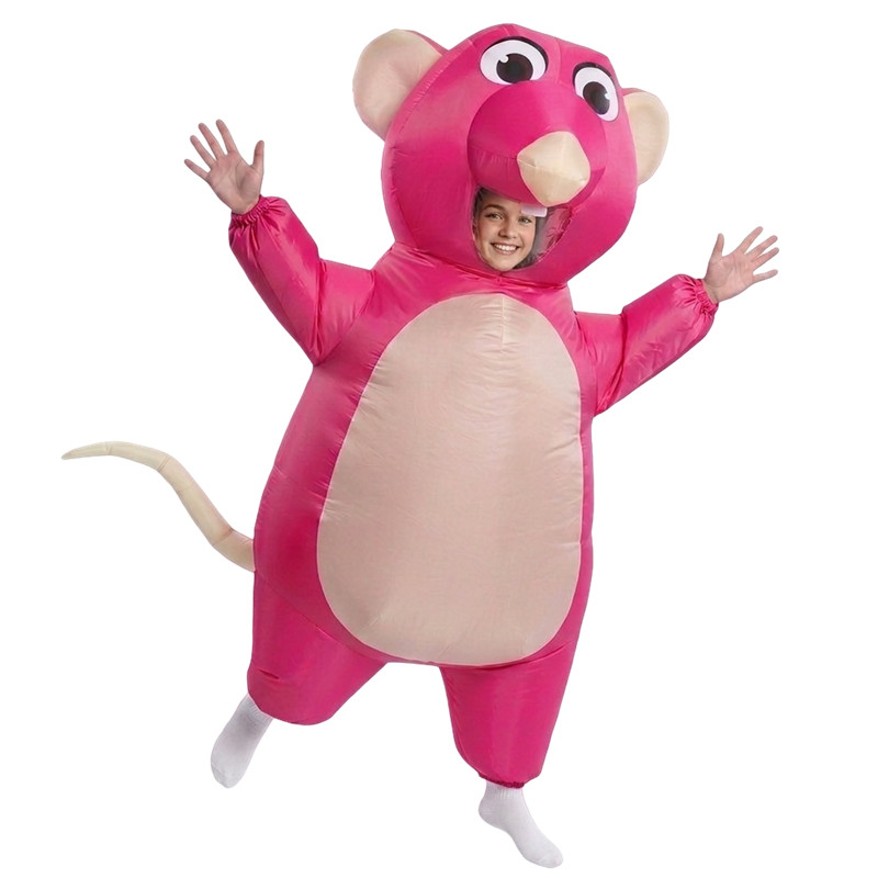 Cartoon Mouse Inflatable Costu - Costumes 评论和价格