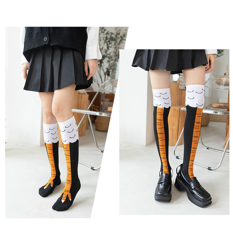 Women Chicken Paws Socks Anime - Funny Chicken Leg Socks 评论和价格