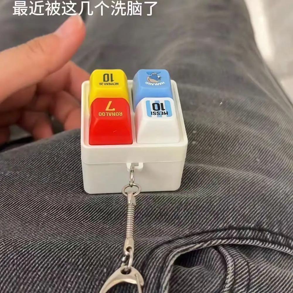 Haaland Fun Button Keychain So - Prank Toys 评论和价格