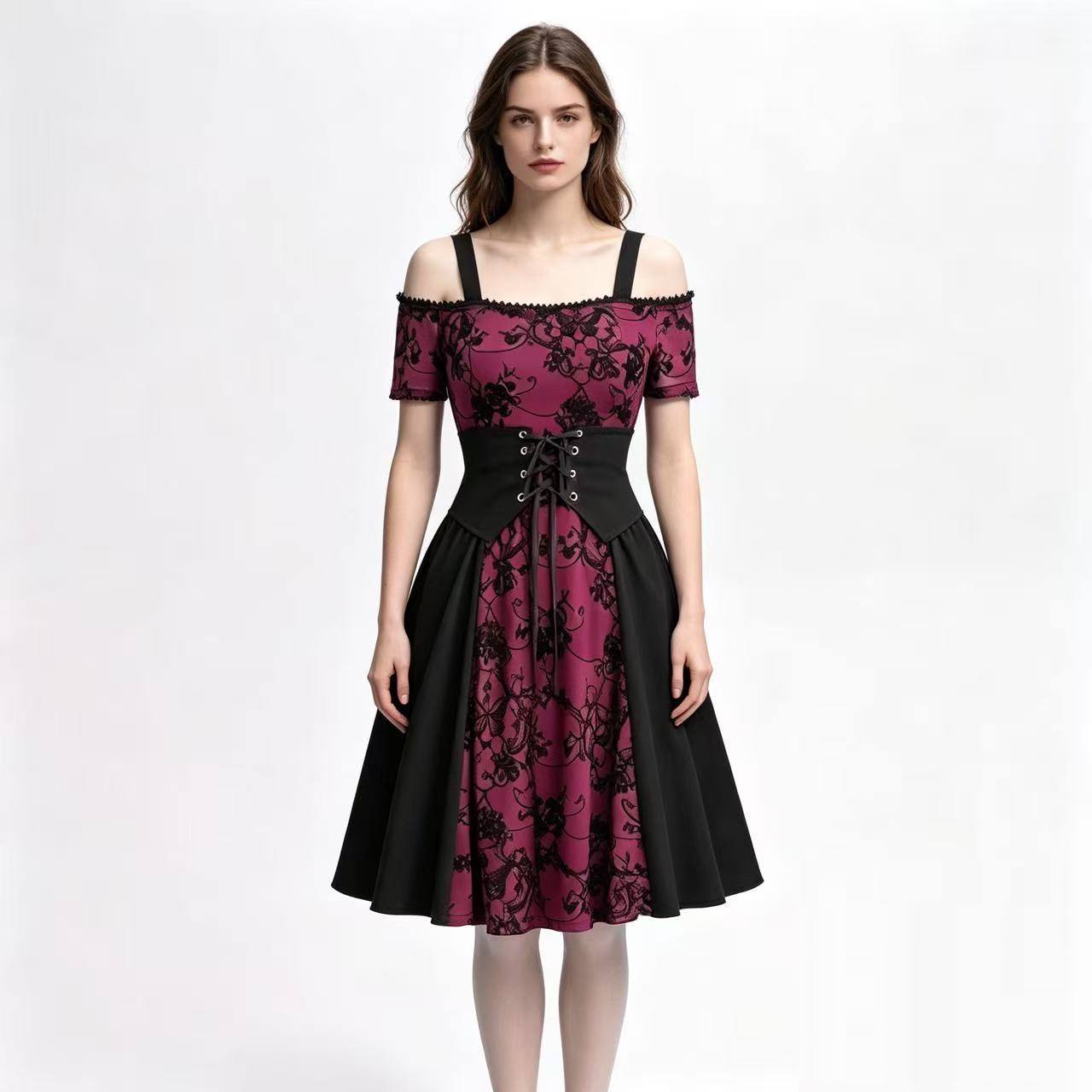 2026 Women's Medieval Gothic P - Medieval Renaissance Dress Women 评论和价格
