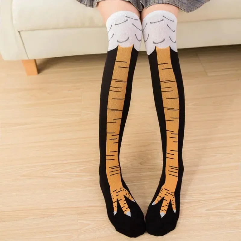 Funny Chicken Paw Stocking Ove - Funny Chicken Leg Socks 评论和价格