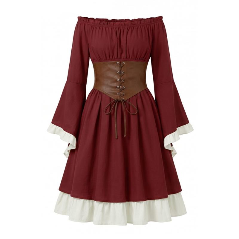 Medieval Renaissance Midi Dres - Costumes 评论和价格