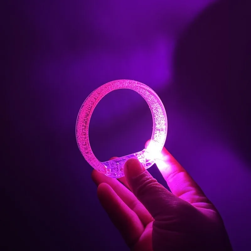 5/8/10pcs LED Glow Bangle Brac - Glow In The Dark Party Glasses 评论和价格