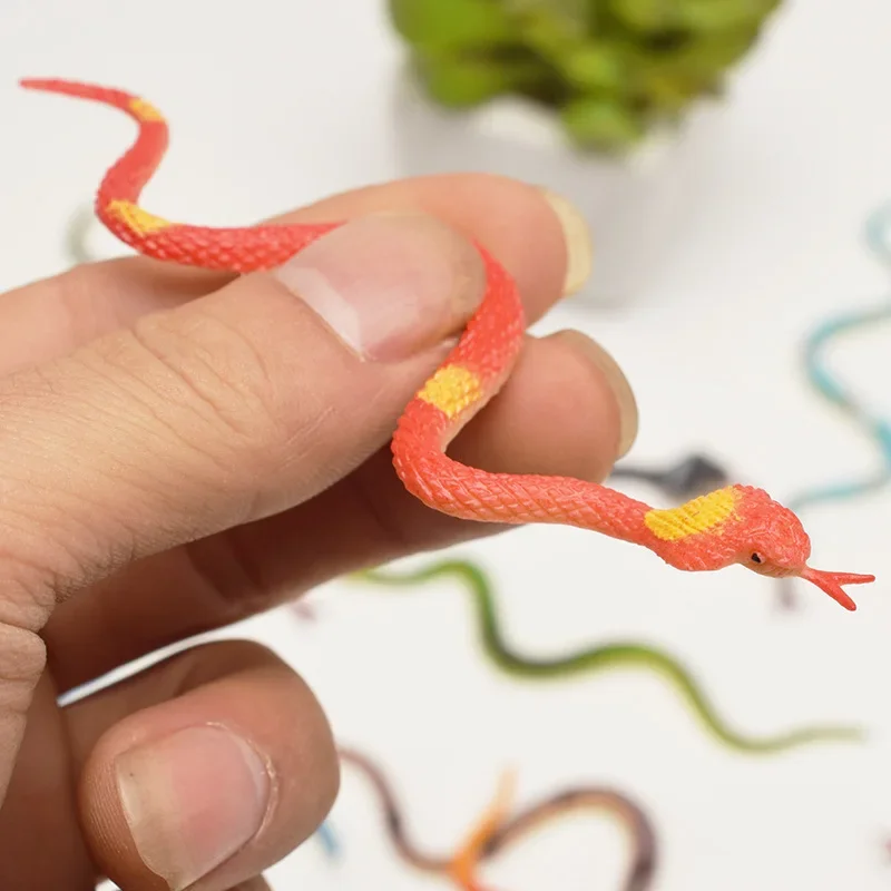 12Pcs High Simulation Toy Plas - Prank Toys 评论和价格